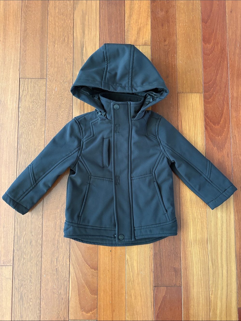 Urban Republic Kids Black Hooded Puffer Jacket